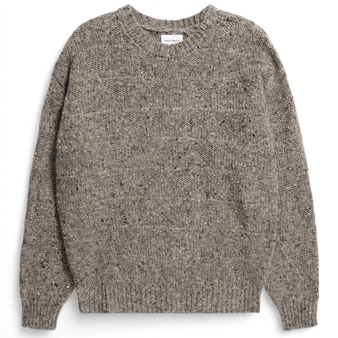 Norse Projects - Jonas Donegal Diamond Sweater - Sweater - thegoodlife.