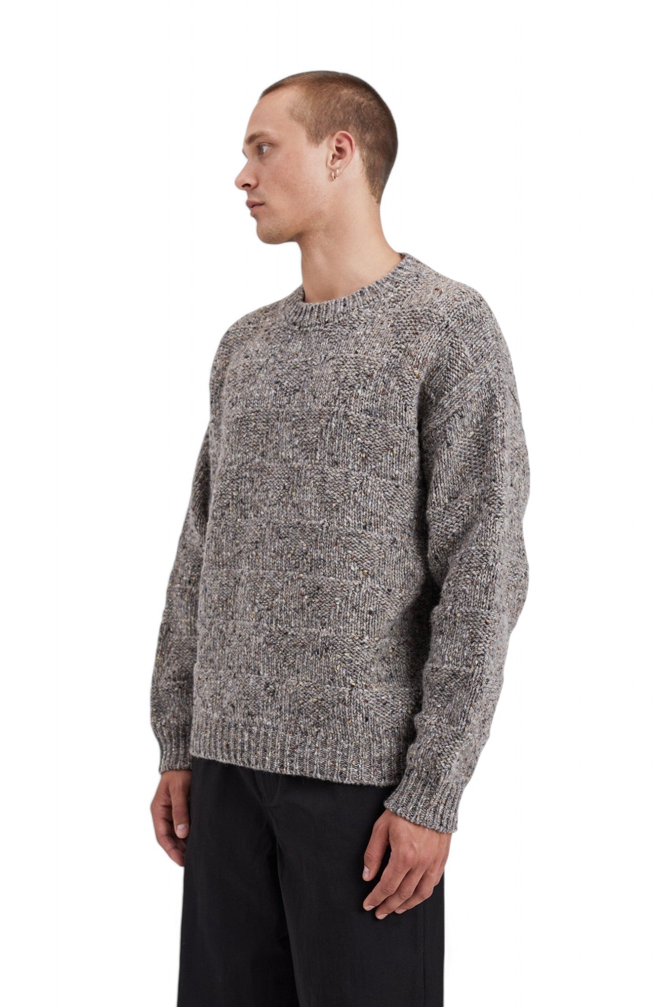 Norse Projects - Jonas Donegal Diamond Sweater - Sweater - thegoodlife.