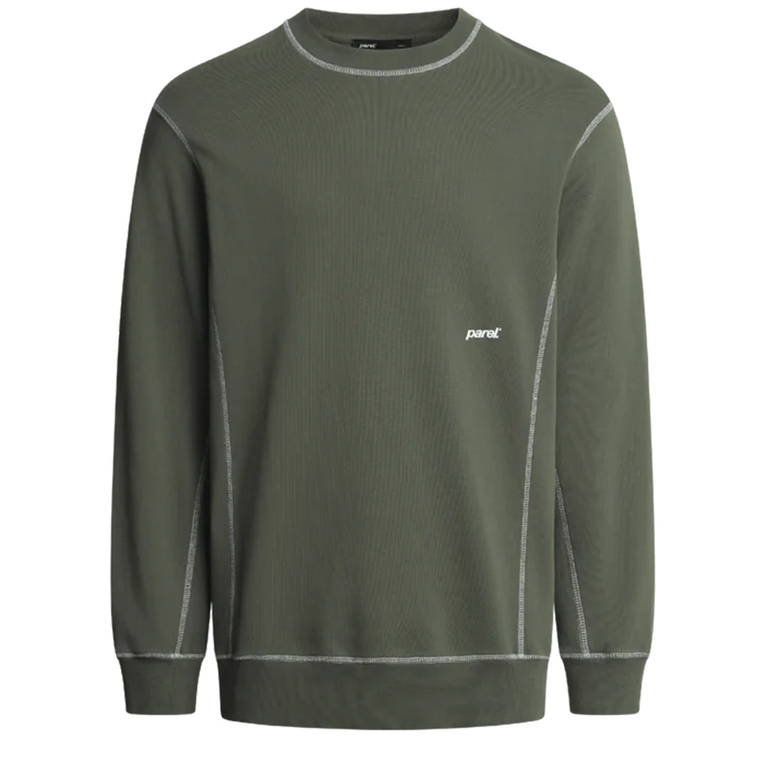 Contrast Crewneck