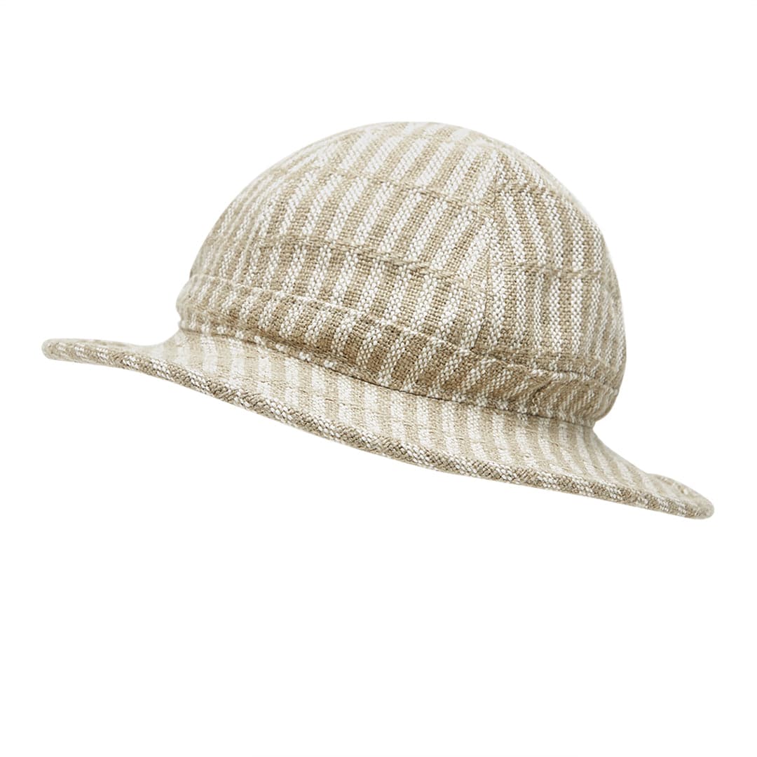 Beams Plus - Mil Hat Linen Hickory Stripe - Caps & Hats - thegoodlife.