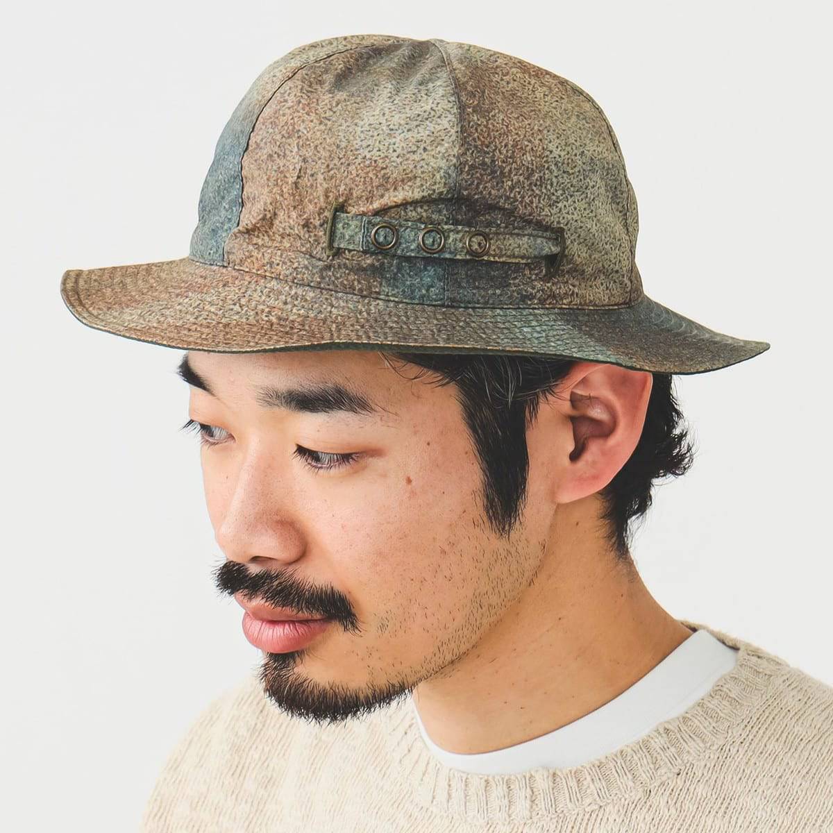 Mil Rev Sun Hat Nylon Camo Print