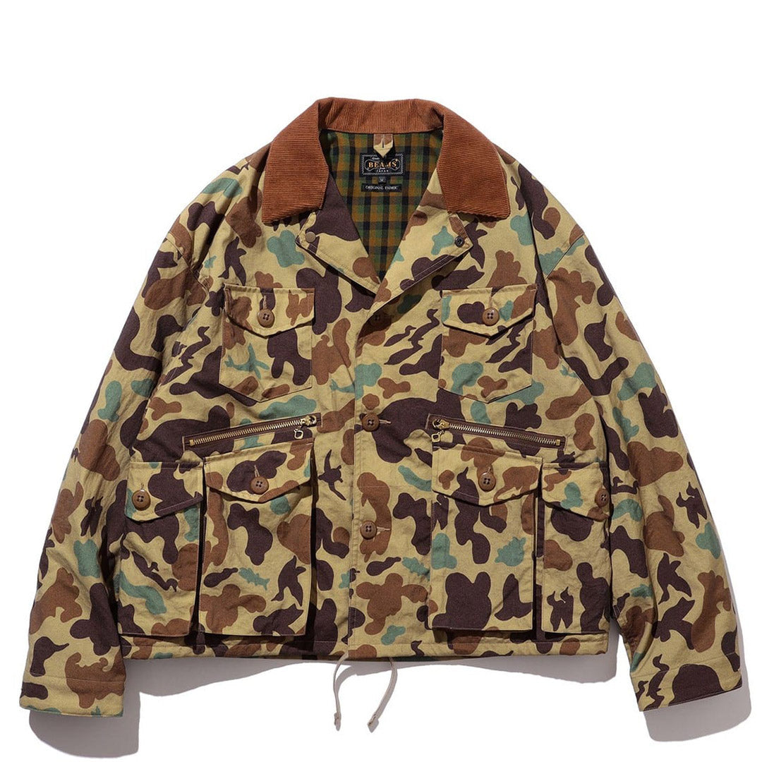 Beams Plus - Fishunting Jacket Animal Camo - Jacket - thegoodlife.