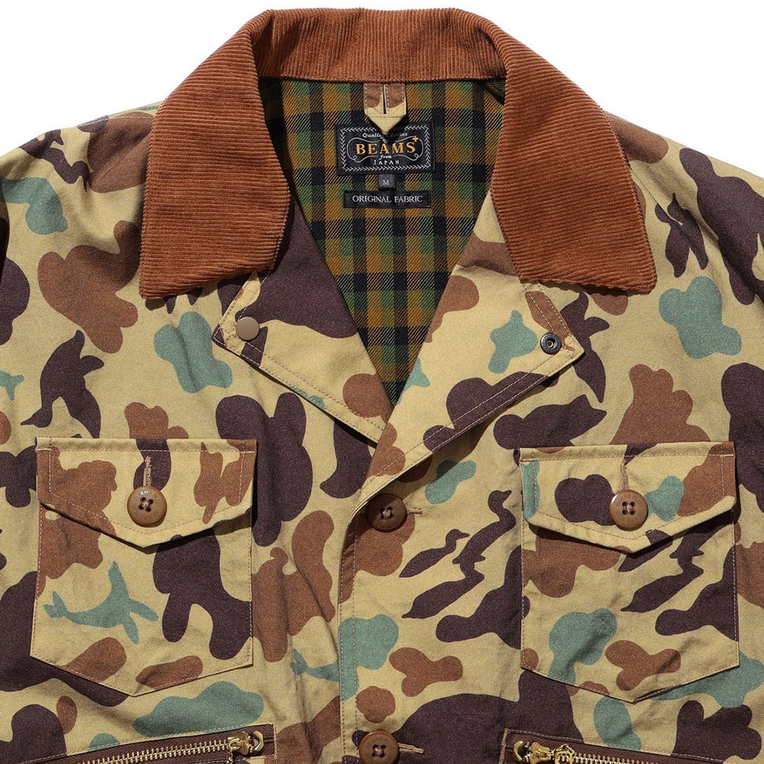 Beams Plus - Fishunting Jacket Animal Camo - Jacket - thegoodlife.