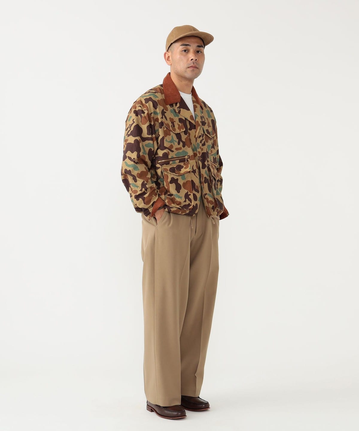 Beams Plus - Fishunting Jacket Animal Camo - Jacket - thegoodlife.