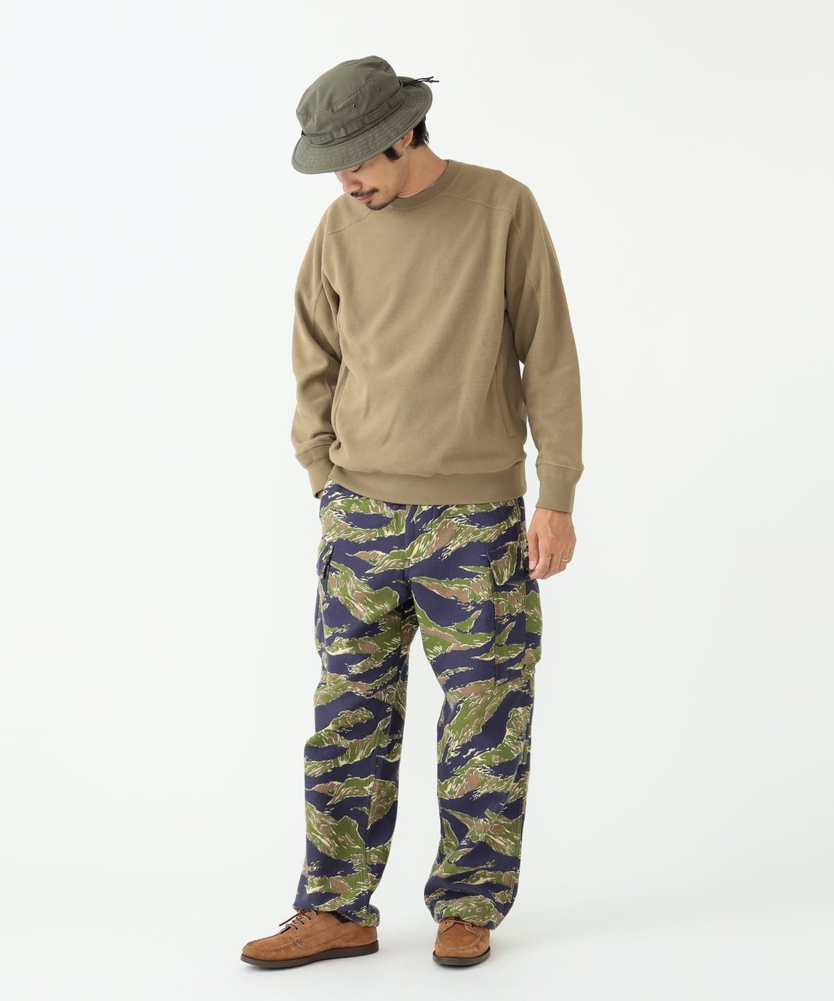 MIL 6 Pockets Tiger Stripe Jacquard Pants