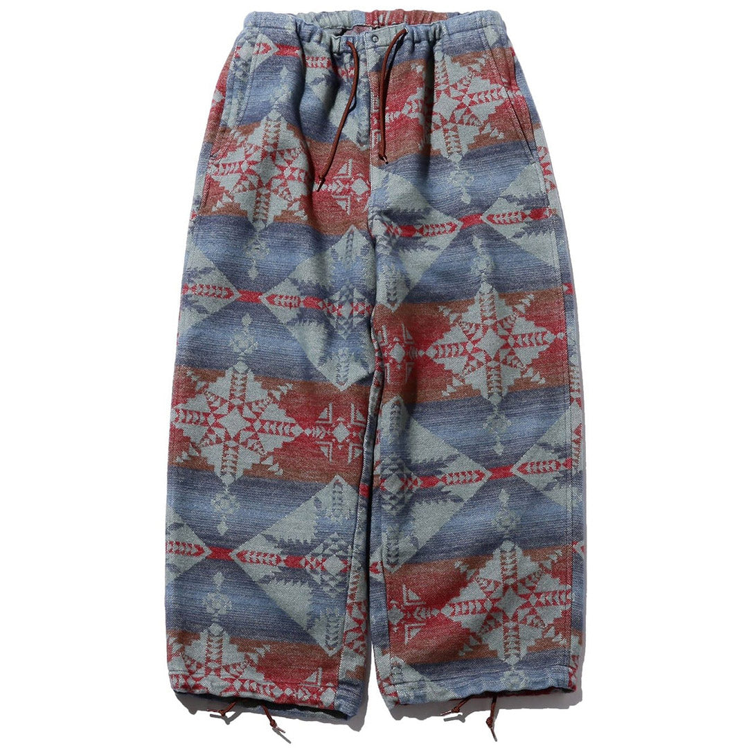 Beams Plus - MIL Easy Pants Cotton Blanket Jacquard Shaggy - Pants - thegoodlife.