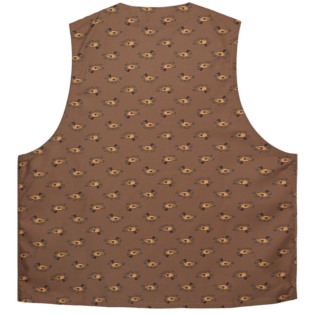 Adventure Vest Polyester Animal Print