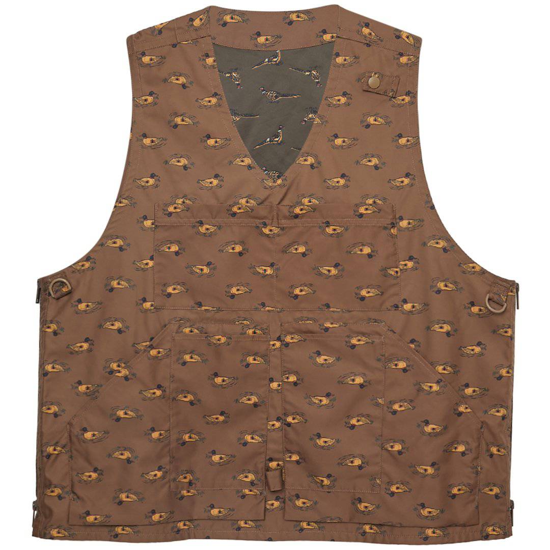 Adventure Vest Polyester Animal Print