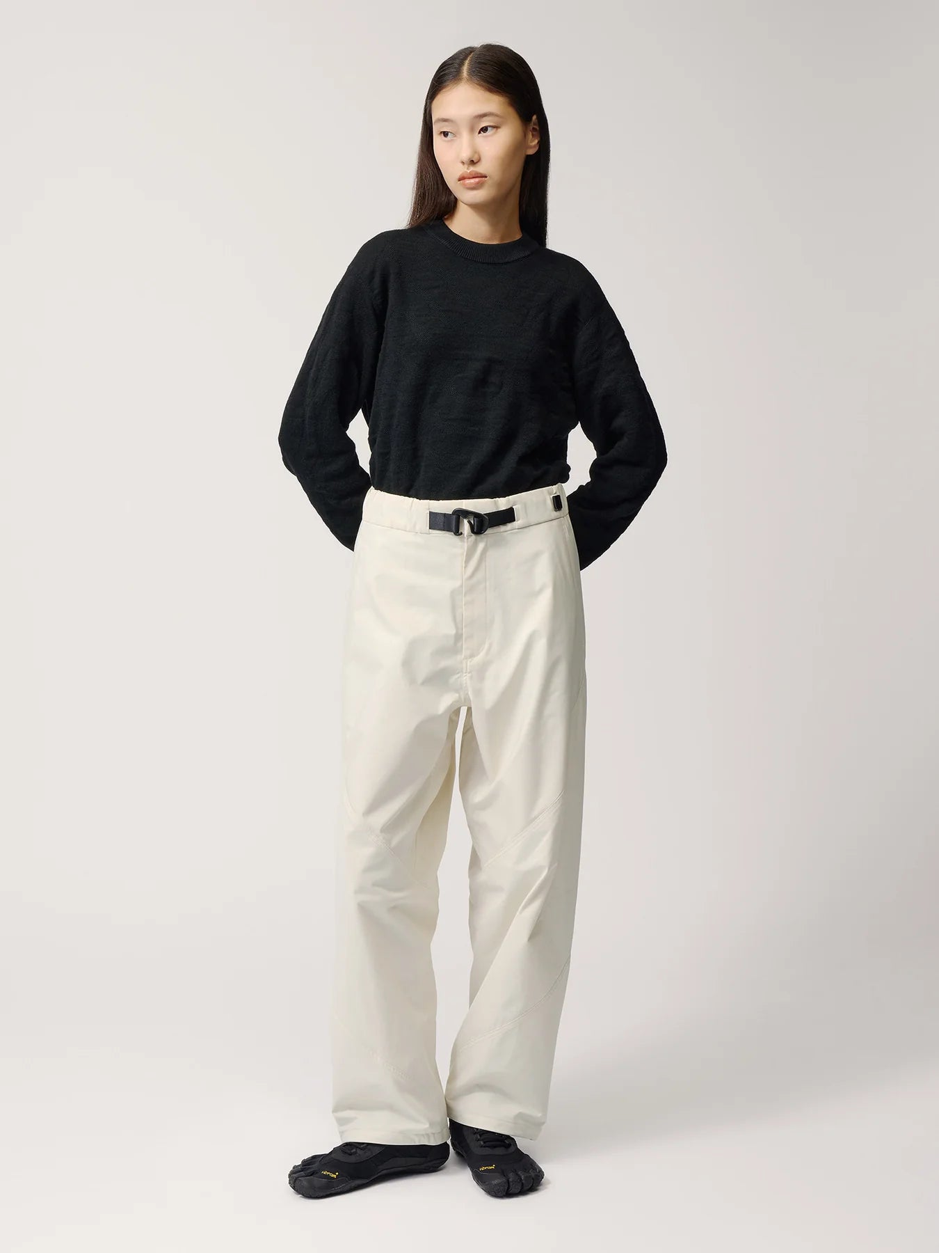 Goldwin 0 - Helicoid Wide Pants - Pants - thegoodlife.