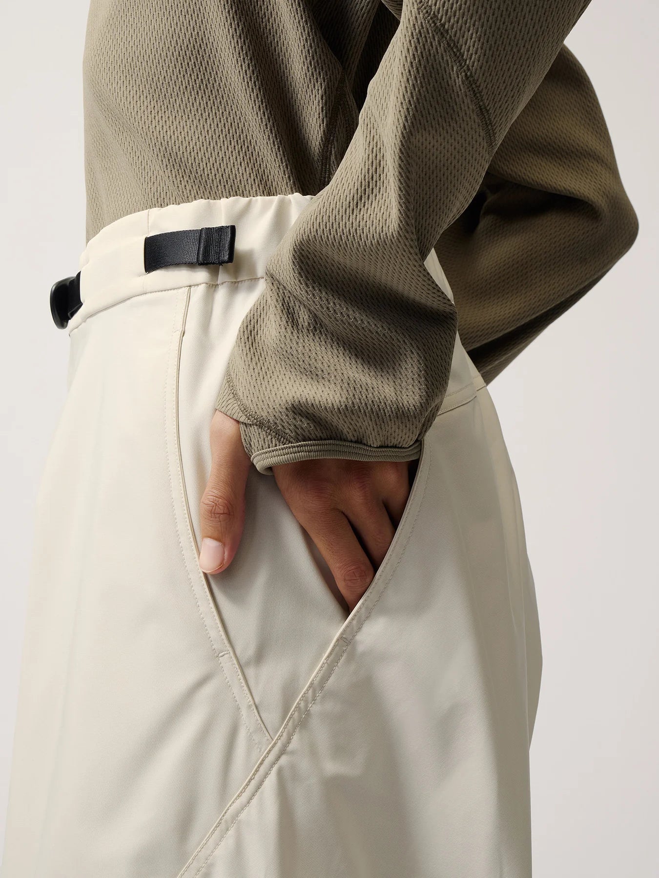 Goldwin 0 - Helicoid Wide Pants - Pants - thegoodlife.