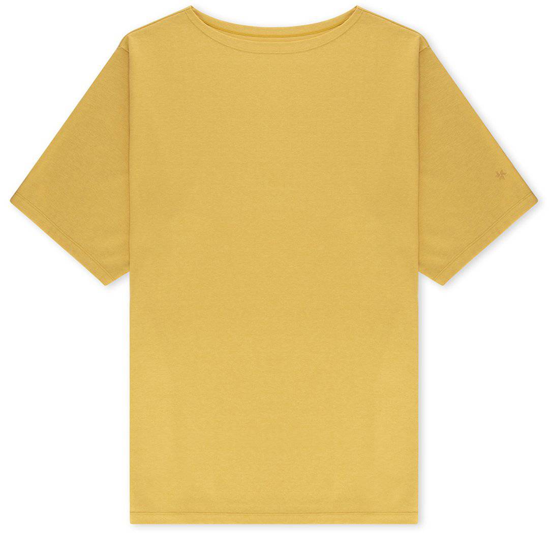 Hard Twist Boat Neck T-shirt