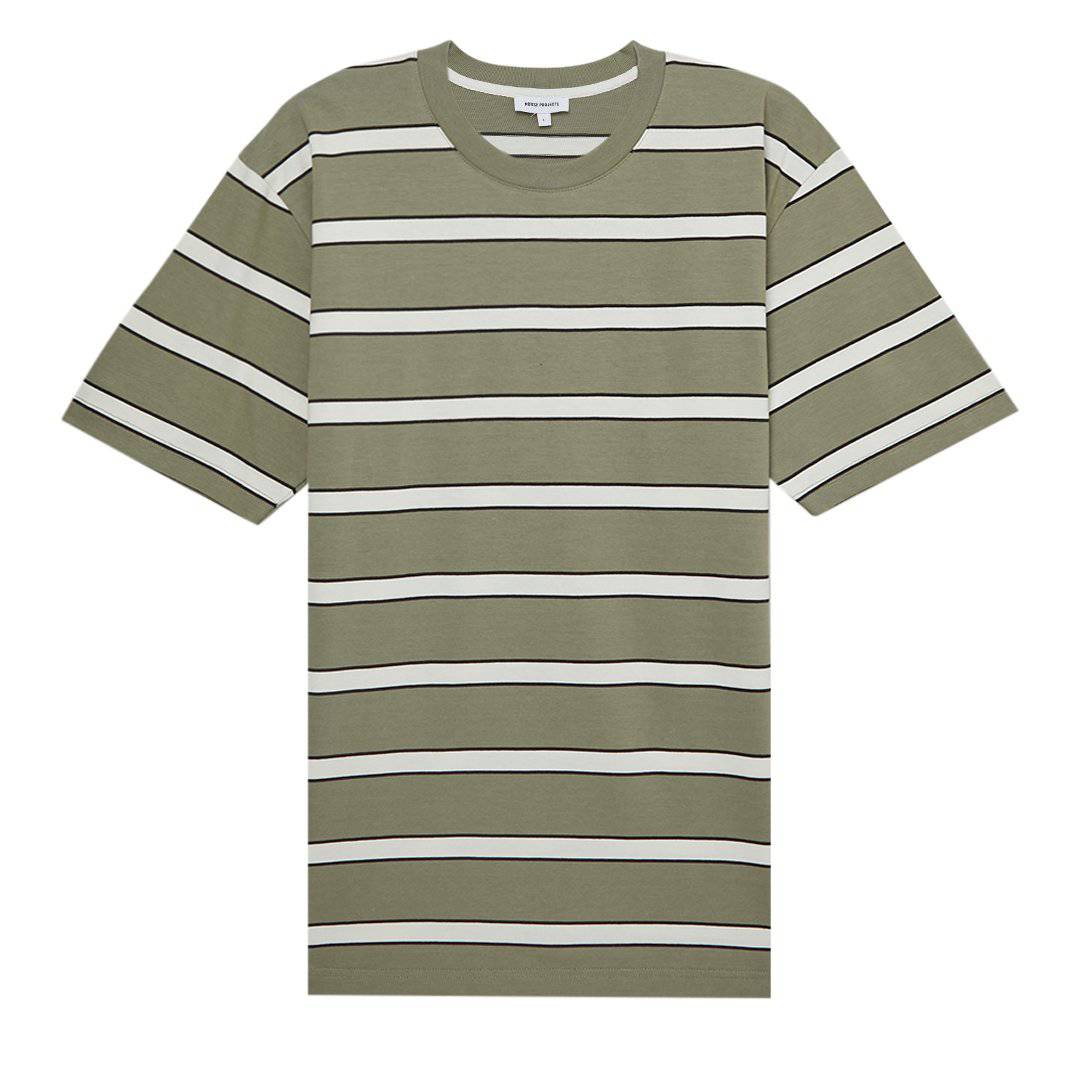 Johannes Organic Multicolour Stripe T-shirt