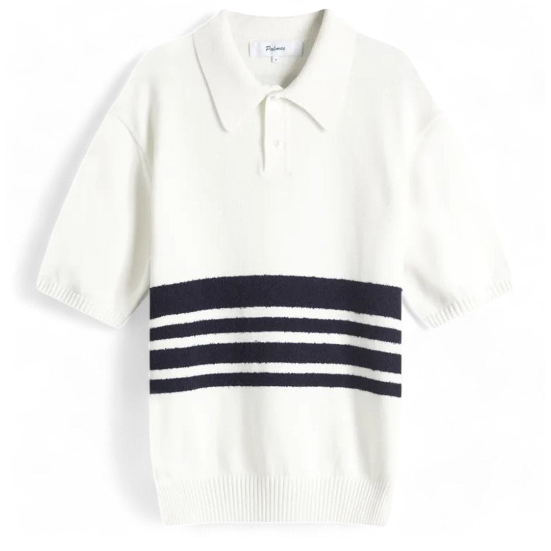 Panel Knit Polo