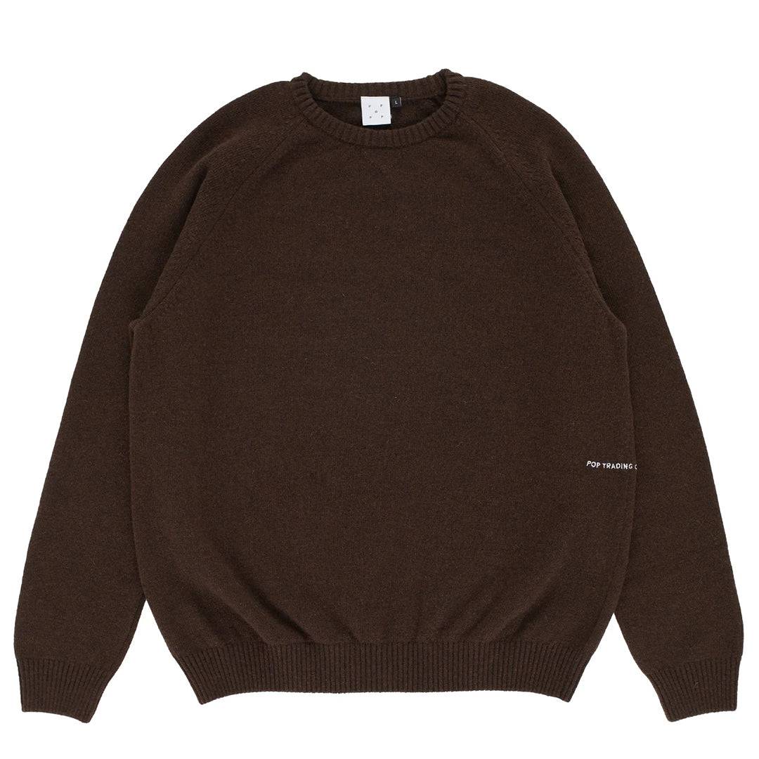 Elbow Knitted Crewneck