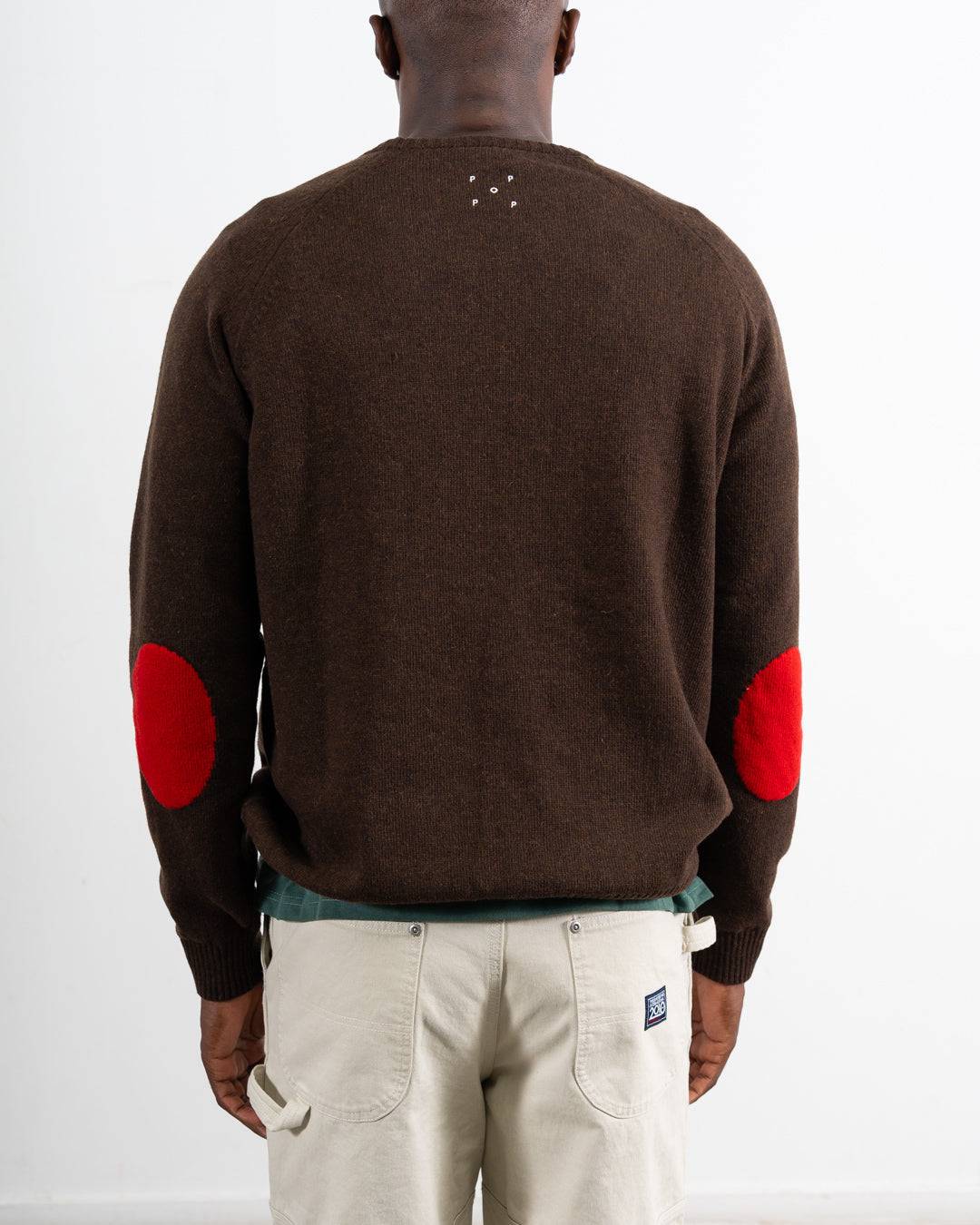 Elbow Knitted Crewneck