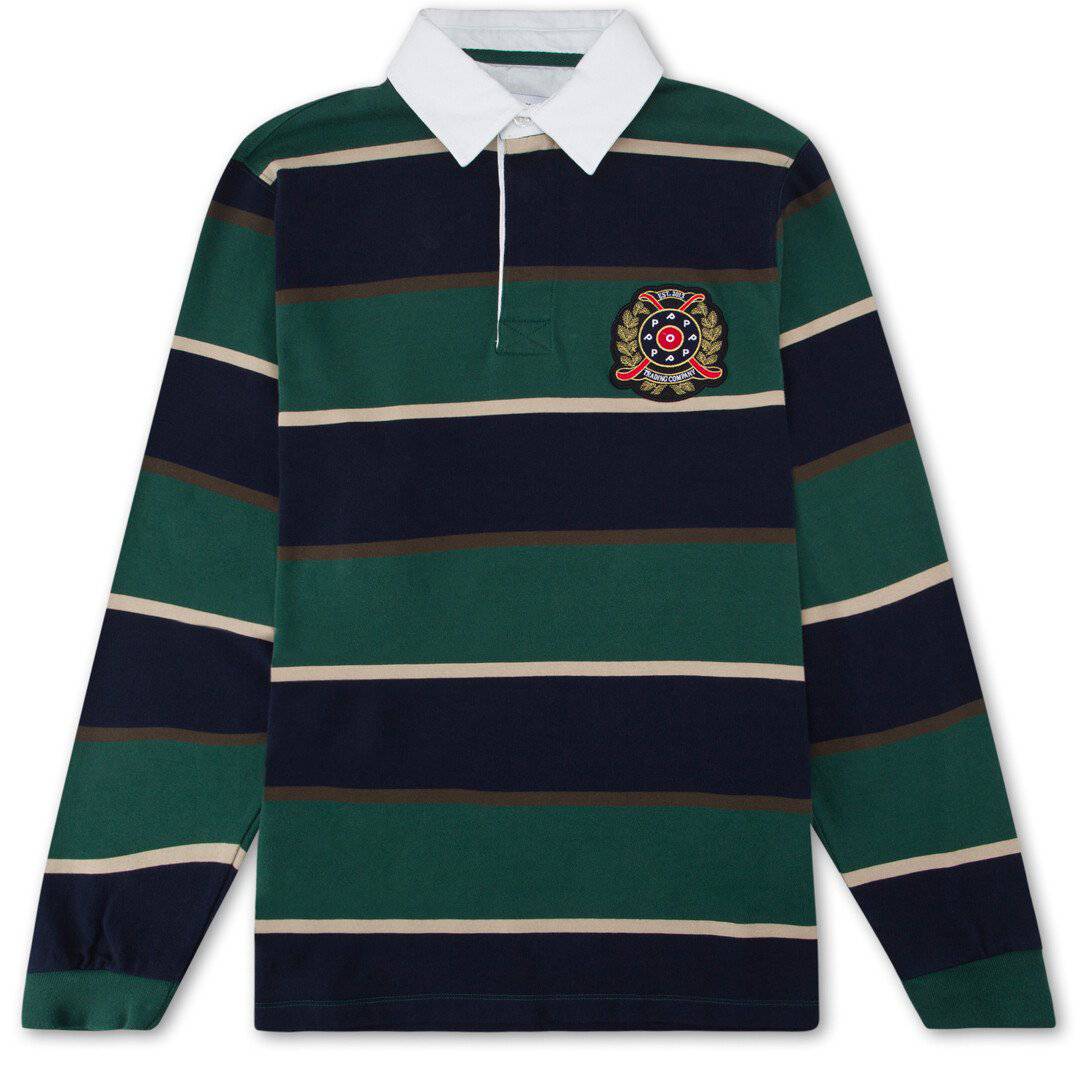 Striped Rugby Polo