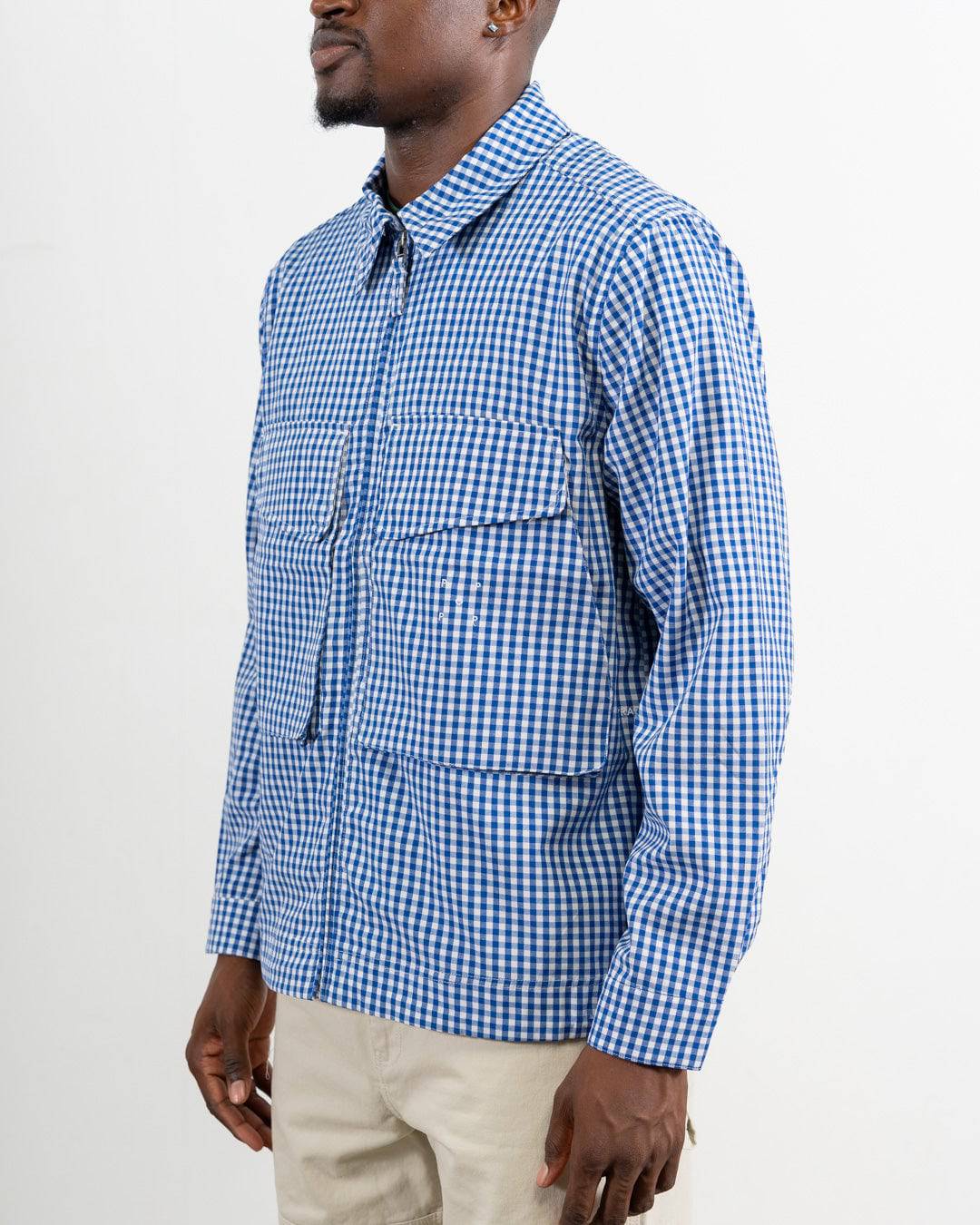 Checked Boxer Shirt