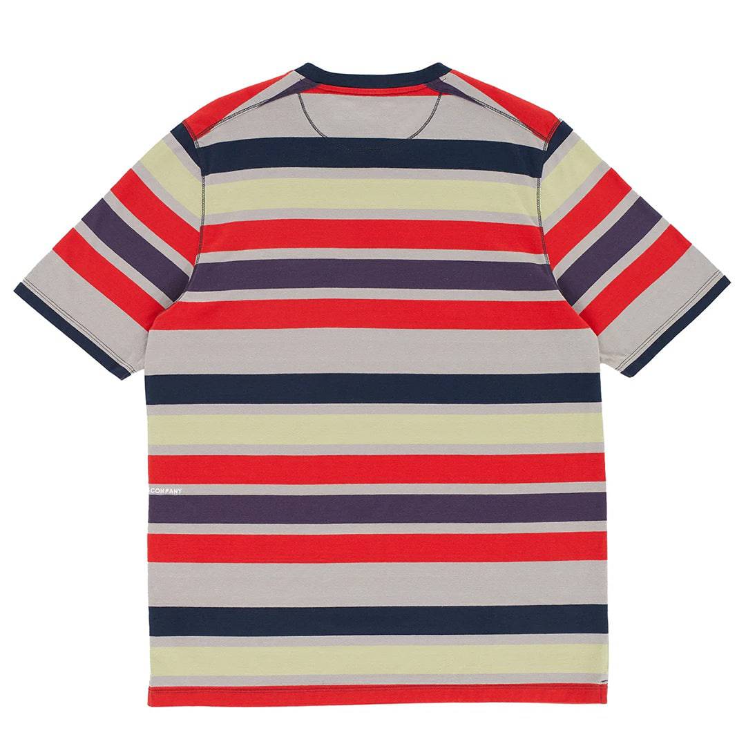 Pop Trading Company - Striped Pocket T-Shirt - T-Shirt - thegoodlife.