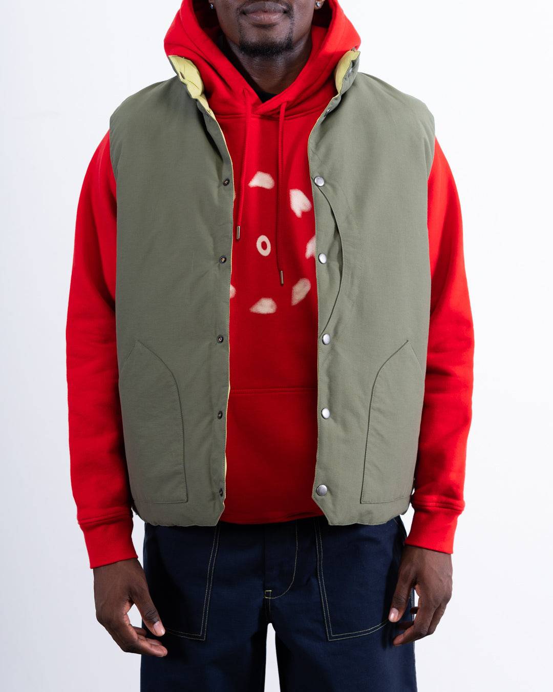 Pop Trading Company - Quilted Reversible Vest - Vest & Gilet - thegoodlife.