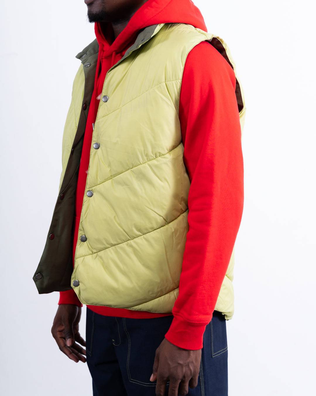 Pop Trading Company - Quilted Reversible Vest - Vest & Gilet - thegoodlife.