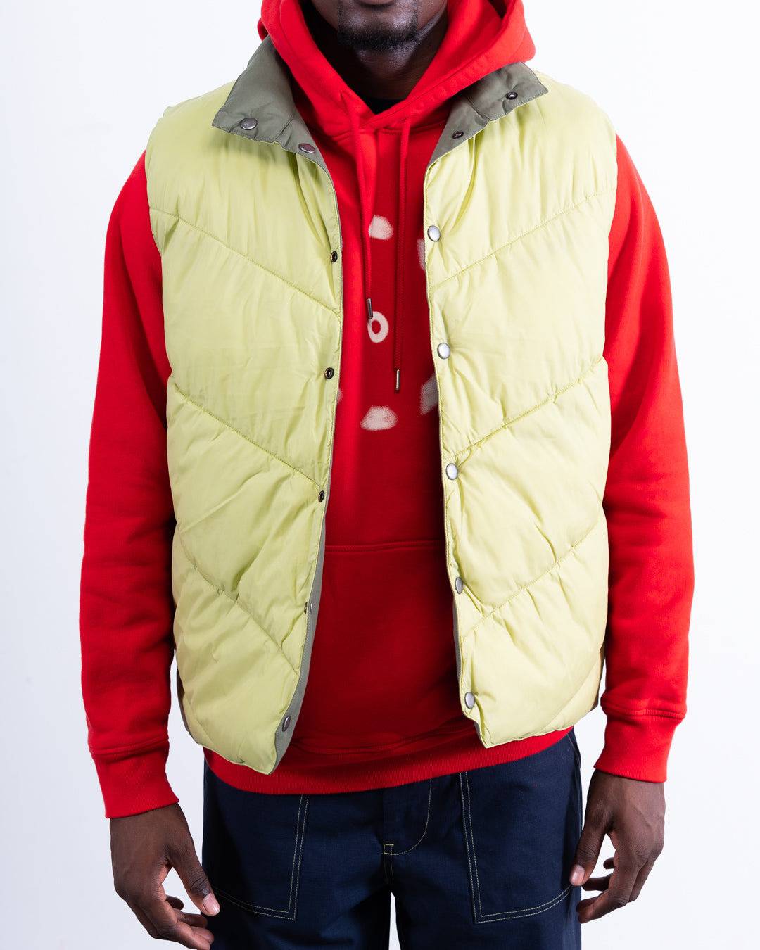 Pop Trading Company - Quilted Reversible Vest - Vest & Gilet - thegoodlife.