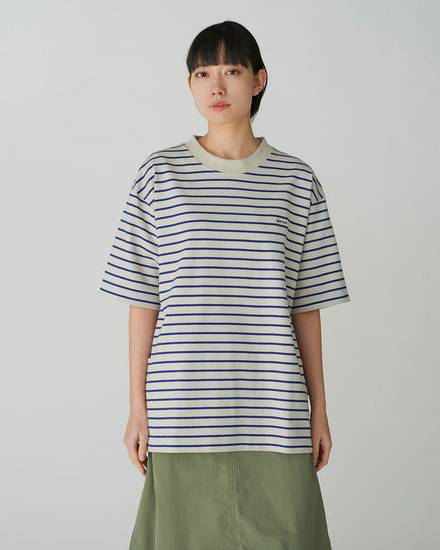 Snow Peak - Heavy Cotton Border T-Shirt - T-Shirt - thegoodlife.